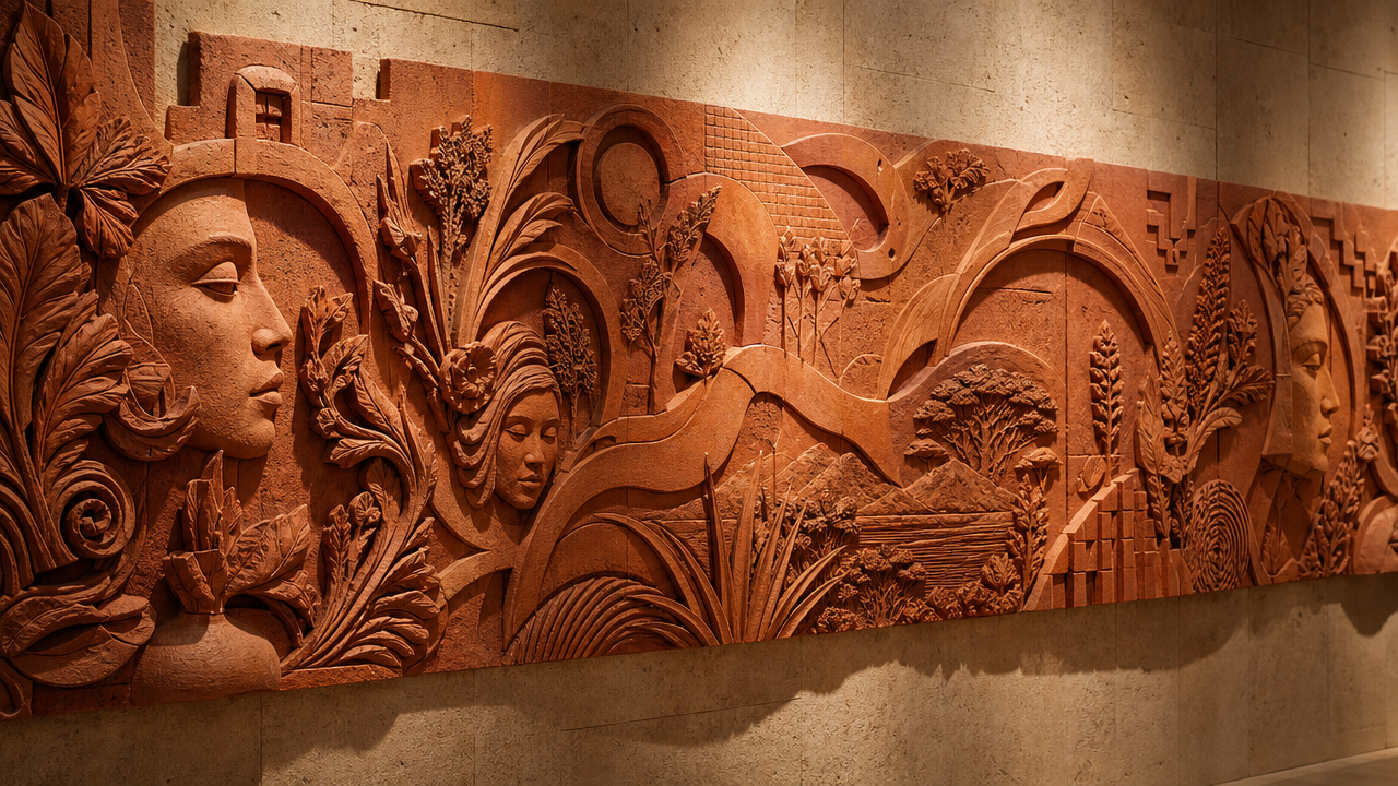 Earthen Heritage Wall